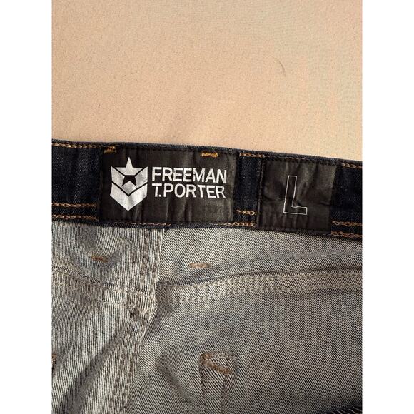 Freeman T. Porter Slim Fit Jeans — Large (Dark Wash) - Picture 6 of 13